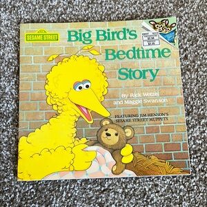 Sesame Street Big Bird's Bedtime Story Book